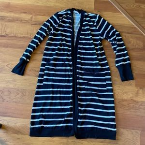 Betsey’s Boutique long striped cardigan